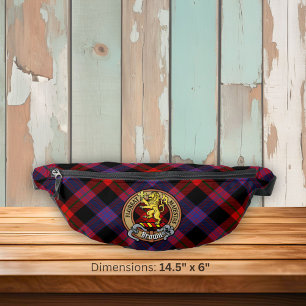 Armoirie du clan Brown sur tartan