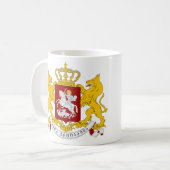 Armoiries Alternatives Géorgie Mug De Café - Taill (Devant gauche)