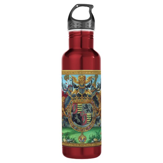 Armoiries bouteille d'eau (Devant)