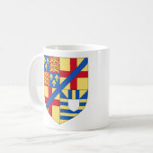 Armoiries D'Arthur Plantagenet Coffee Mug (Devant gauche)
