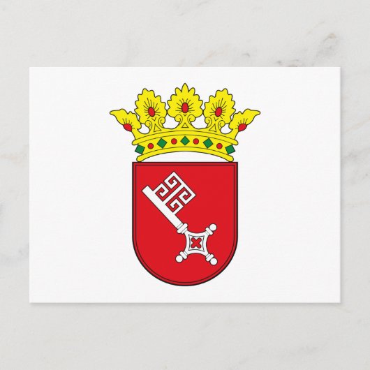Armoiries de Brême Carte postale (Devant)