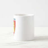 Armoiries de Fredrikstad, Norvège Mug de café (Centre)
