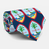 Armoiries de Guam Cravate en carreaux (Roulé)