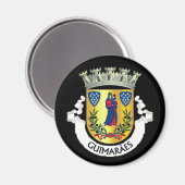 Armoiries de Guimarães, Portugal Magnet (Recto/Verso)