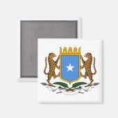 Armoiries de la Somalie Magnet (Recto/Verso)