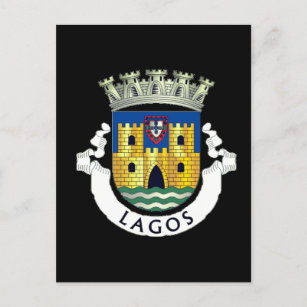 Armoiries de Lagos, Portugal Carte postale