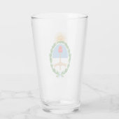 Armoiries de l'Argentine Verre (Dos)