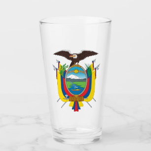 Armoiries de l'Equateur Verre