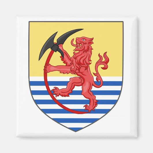 Armoiries de l'Islande 1262 Aimant de la Républiqu (Devant)