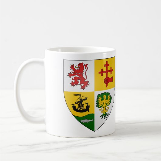 Armoiries De Macdonald De Clanranald Coffee Mug (Gauche)