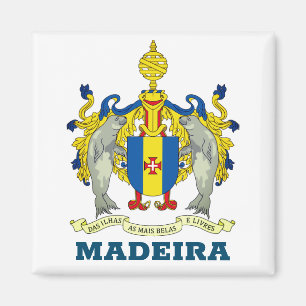 Armoiries de Madère, Portugal Magnet