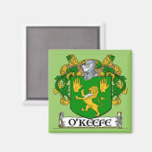 Armoiries de O'Keefe Magnet (Recto/Verso)