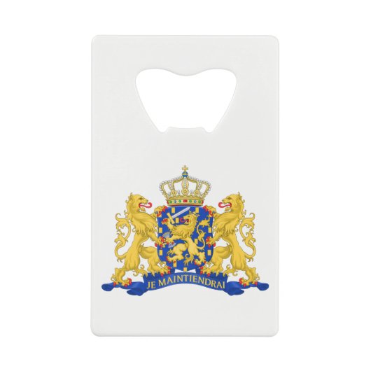 Armoiries de Pays-Bas sur bocal en poids (Devant)