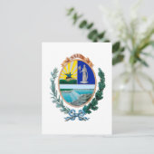 Armoiries de Salto, Uruguay Carte postale (Debout devant)