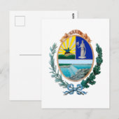 Armoiries de Salto, Uruguay Carte postale (Devant / Derrière)