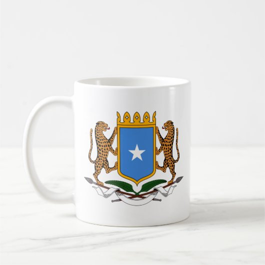 Armoiries de Somalie Mug de café (Gauche)