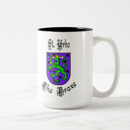 Armoiries de St. Urho Mug du patrimoine (Droit)