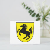 Armoiries de Stuttgart Carte postale (Debout devant)