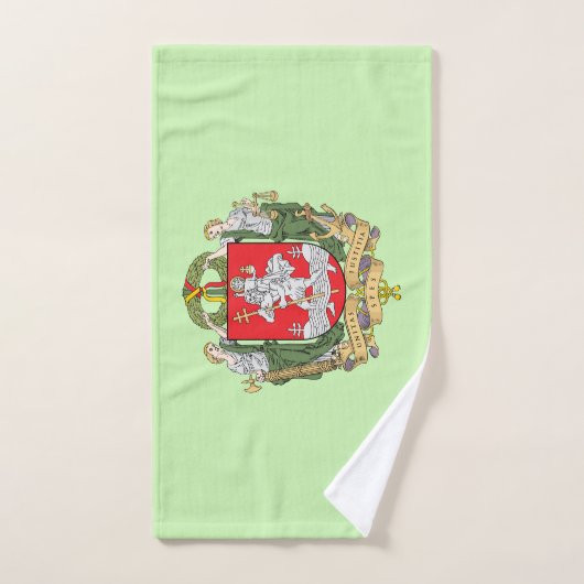 Armoiries de Vilnius, Lituanie Serviette à main (Serviette à main)
