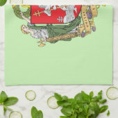 Armoiries de Vilnius, Lituanie Serviette de cuisin (Plié)