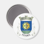 Armoiries d'Estoril, Portugal Magnet (Recto/Verso)