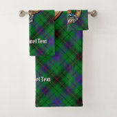 Armoiries du Clan Davidson sur tartan (En situation)