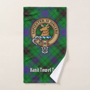 Armoiries du Clan Davidson sur tartan