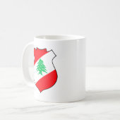Armoiries du Liban Café Mug (Devant gauche)
