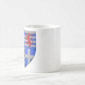 Armoiries Guy de Lusignan Café Mug - Taille 11oz (Centre)