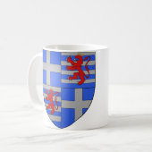 Armoiries Guy de Lusignan Koffiemok (Voorkant links)