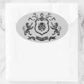 Armoiries médiévales - Sticker (Sac)