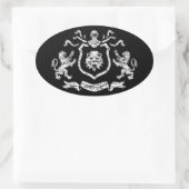 Armoiries médiévales - Sticker (Sac)