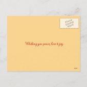 Armoiries pleines de joie - Carte postale de voeux (Dos)