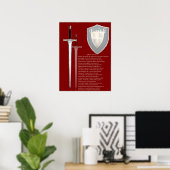 Armor de Dieu grand format poster (Bureau à domicile)
