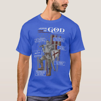 Armor of God Ephesians 6 10 18 Bijbelse premie T-shirt