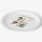 Armor of God-producten Papieren Bordje (Gekanteld)