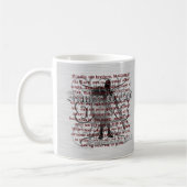 Armor of God Soldier Koffiemok (Links)