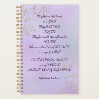 Armor of God Waterverf Business Planner
