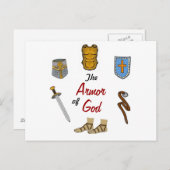 Armor van Briefkaart (Voorkant / Achterkant)