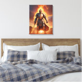 Armor van God Canvas Afdruk (Insitu (Slaapkamer))