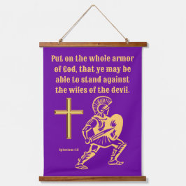 Armor van God Hangend Wandkleed
