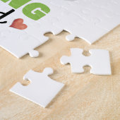 Armor van God jongen "Wees sterk in de Heer" puzze Legpuzzel (Zijkant)