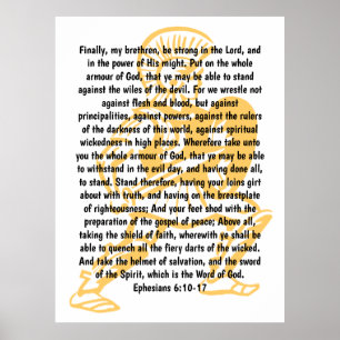 Armor van God Poster