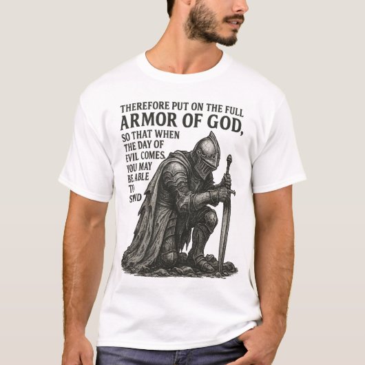 Armor van God T-shirt (Voorkant)