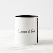 Armor van God Tweekleurige Koffiemok (Center)