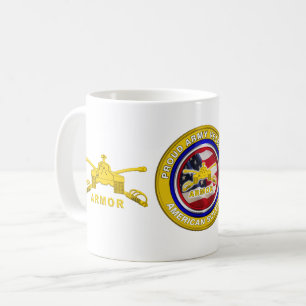 Armor Veteran van het leger van de groep Koffiemok