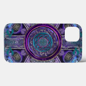 Armored Fractal Tapestry Celtic Knot iPad Air Case (Achterkant (horizontaal))