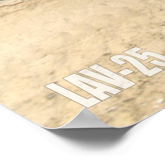 ARMORED PERSONNEL CARRIER - LAV-25 POSTER (Hoek)