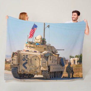 ARMORED PERSONNEL CARRIER - M2 Bradley Fleece Deken
