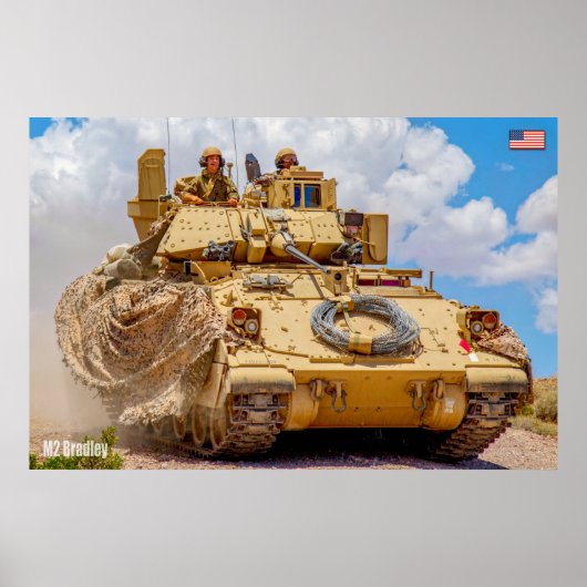 ARMORED PERSONNEL CARRIER - M2 Bradley Poster (Voorkant)